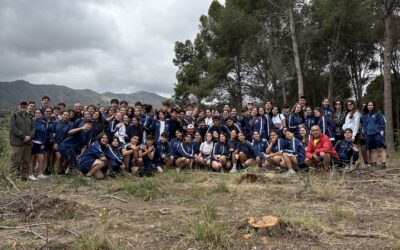 Carrera orientación 3º y 4º ESO en los Montes de Málaga